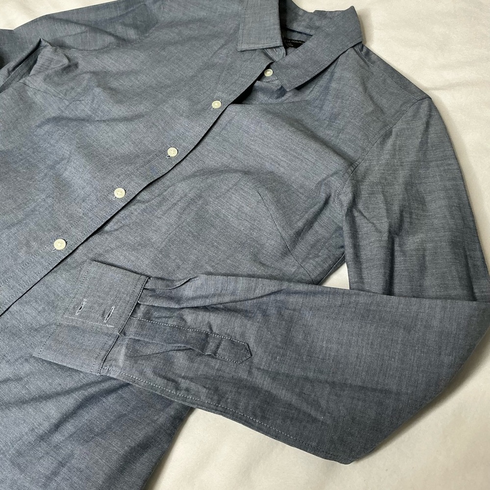 Banana Republic Blue Button-Down Shirt